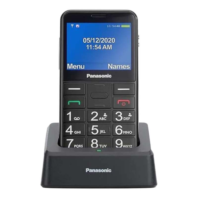 Мобільний телефон Panasonic KX-TU155 Black (KX-TU155EXBN)